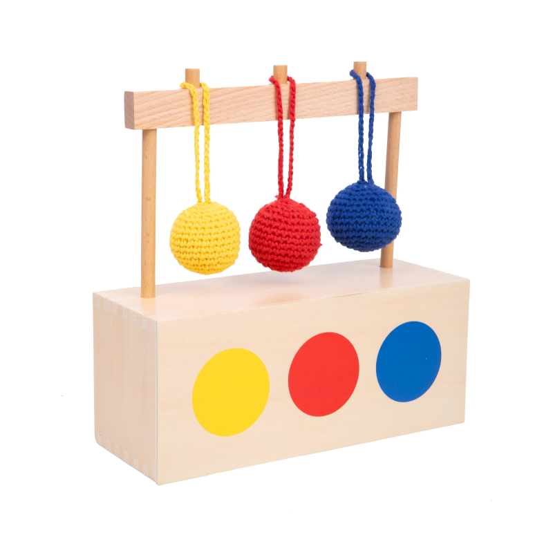 Three knitting balls + matching boxes I240