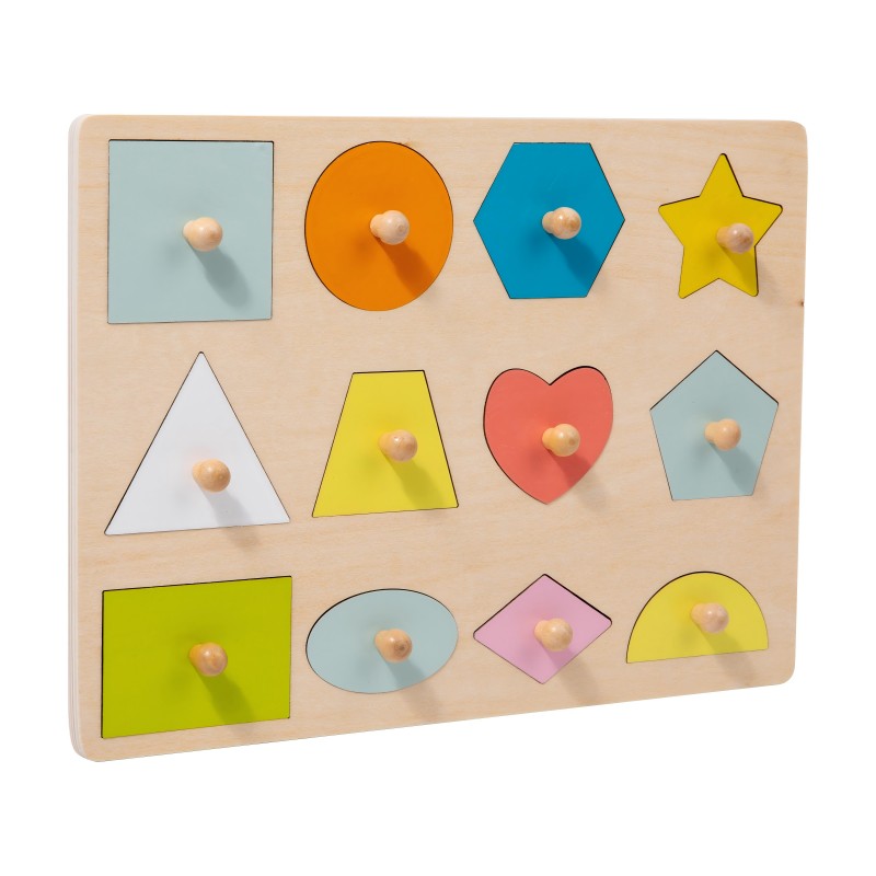 12 shape puzzles I031