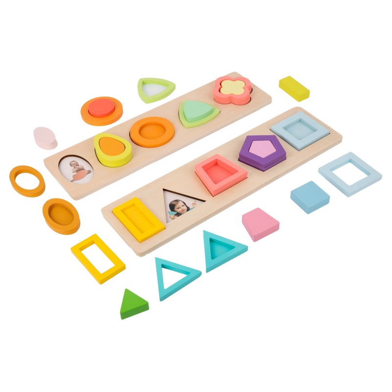 Geometric shape 3d puzzle (2 sets of 10 pieces) I700