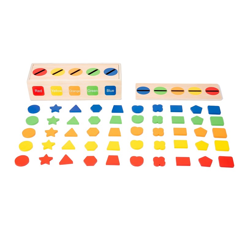 10 Shape 5 Color sorting box I376