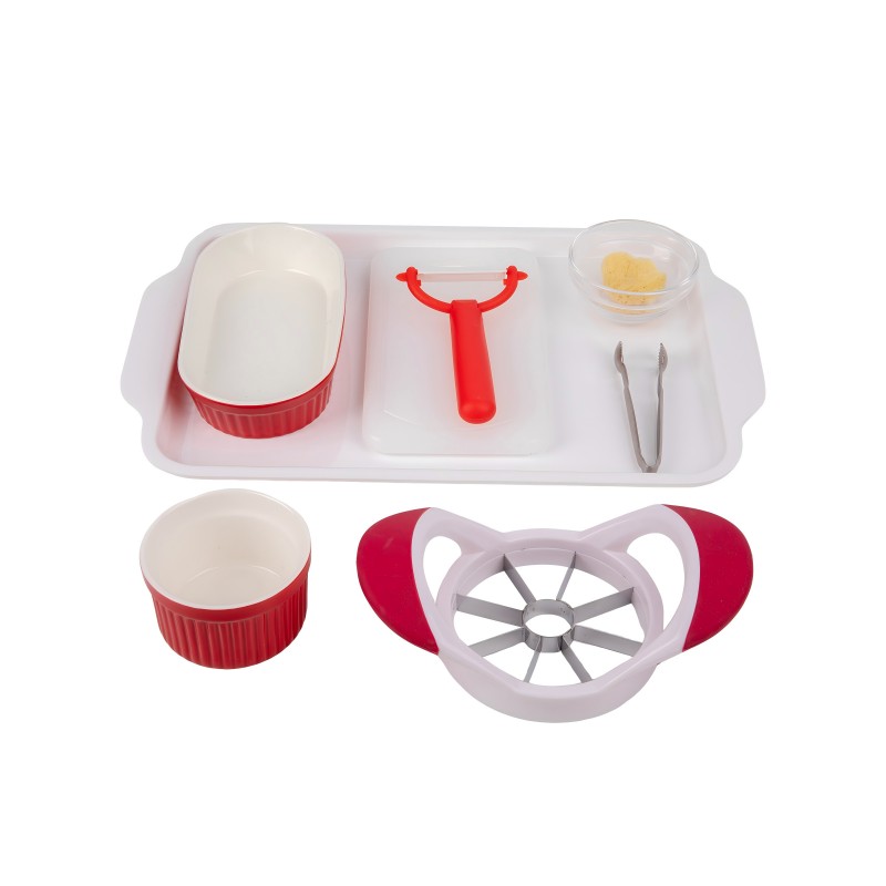 Montessori Cutting Fruit:Apple CASA D-MTO-703