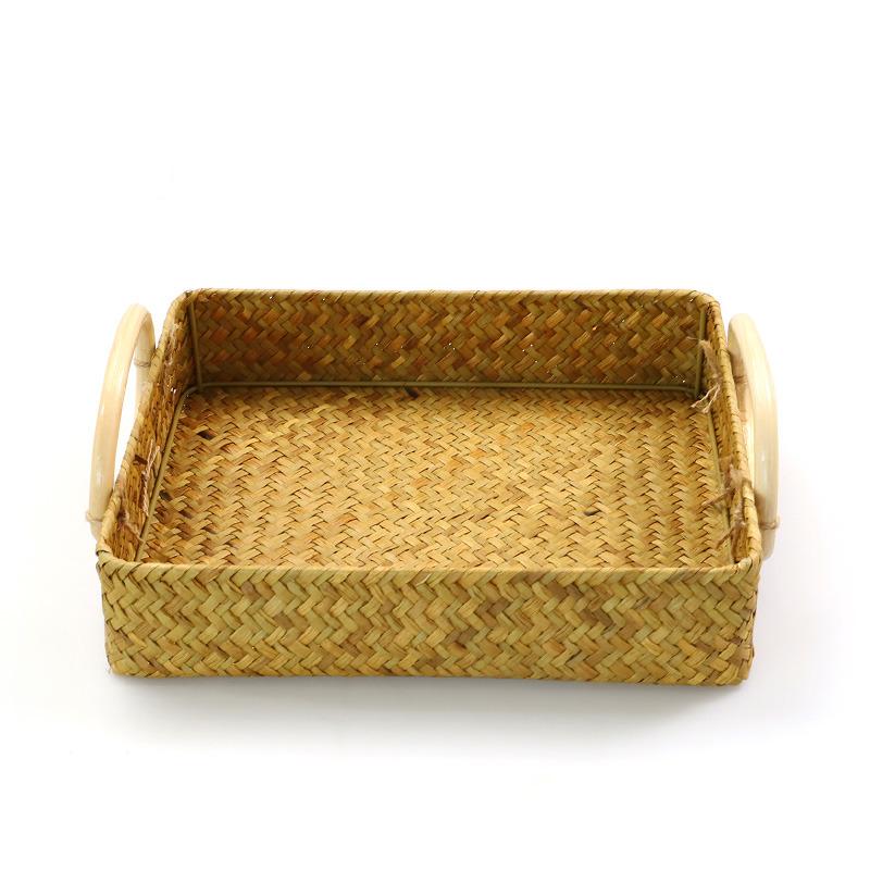 Rattan Basket with Handle F009