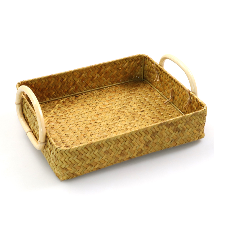 Rattan Basket with Handle F008