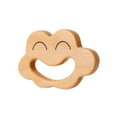 Wooden smiley face I830