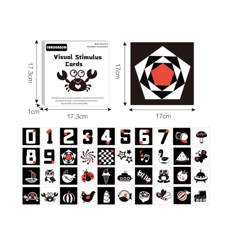 24 black and white cards I284-2