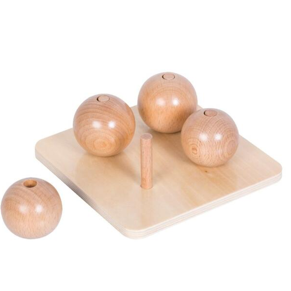 Four Balls On Small Pegs I220