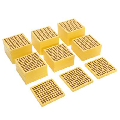 Tray for 45 Wooden Hundred Squares C095-1