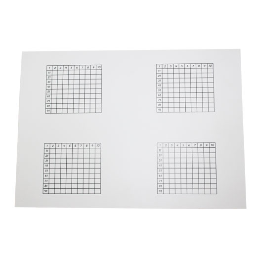 Hundred Board Copy Masters C081-1