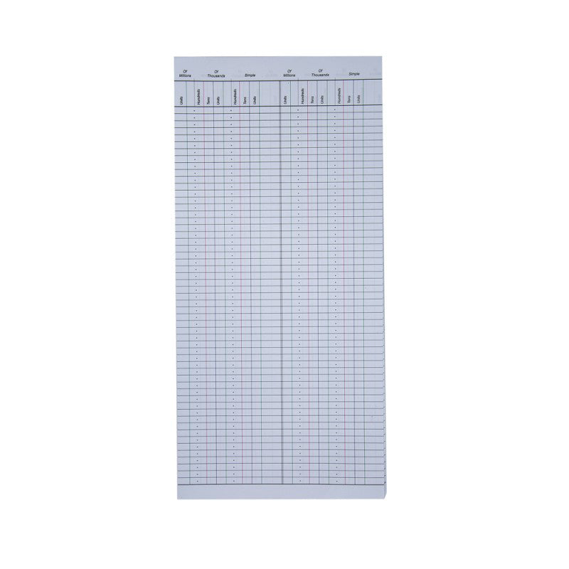 Paper For Large Bead Frame (50 Sheets) C121-1