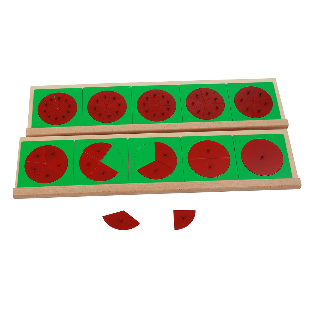Metal Fraction Circles with Stands C092