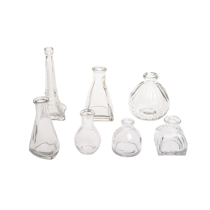 Mini glass vases/bottles D715-4