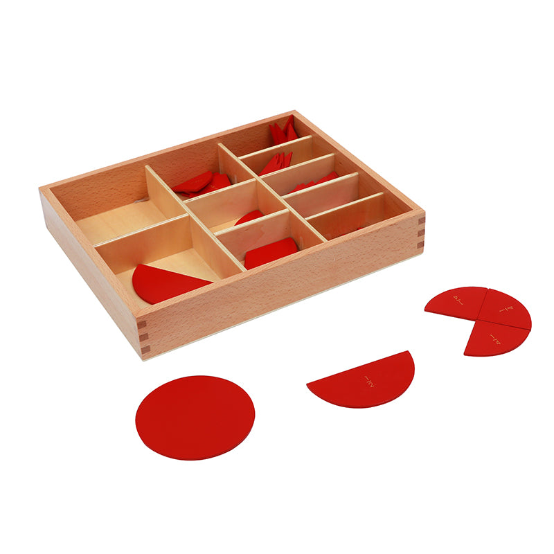Cut-Out Labeled Fraction Circles（1-10） C217