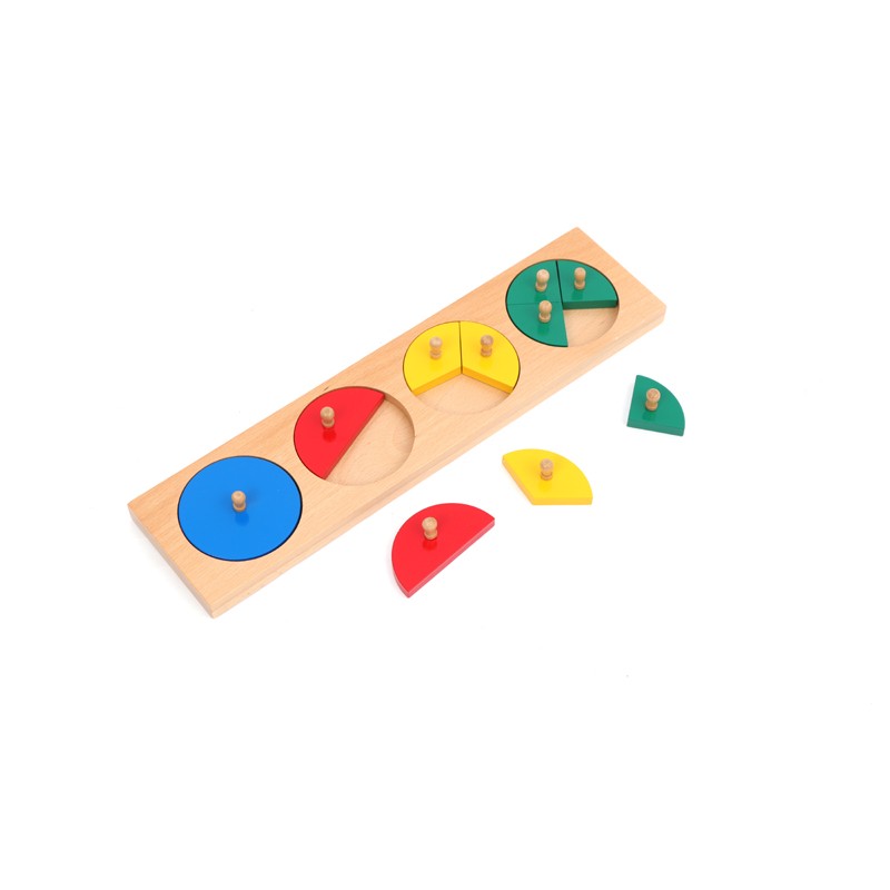 Cut-Out Fraction Circles 1-4 C351
