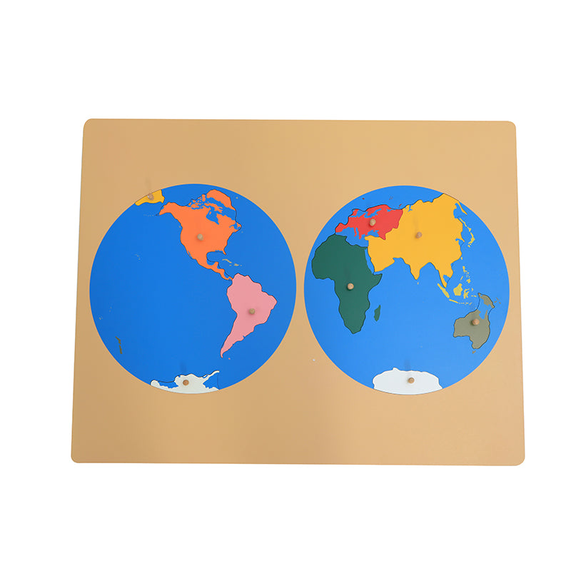 Puzzle map of world part G010-1
