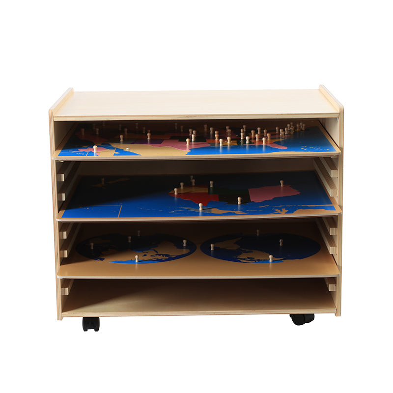 Puzzles Maps with Cabinet G004