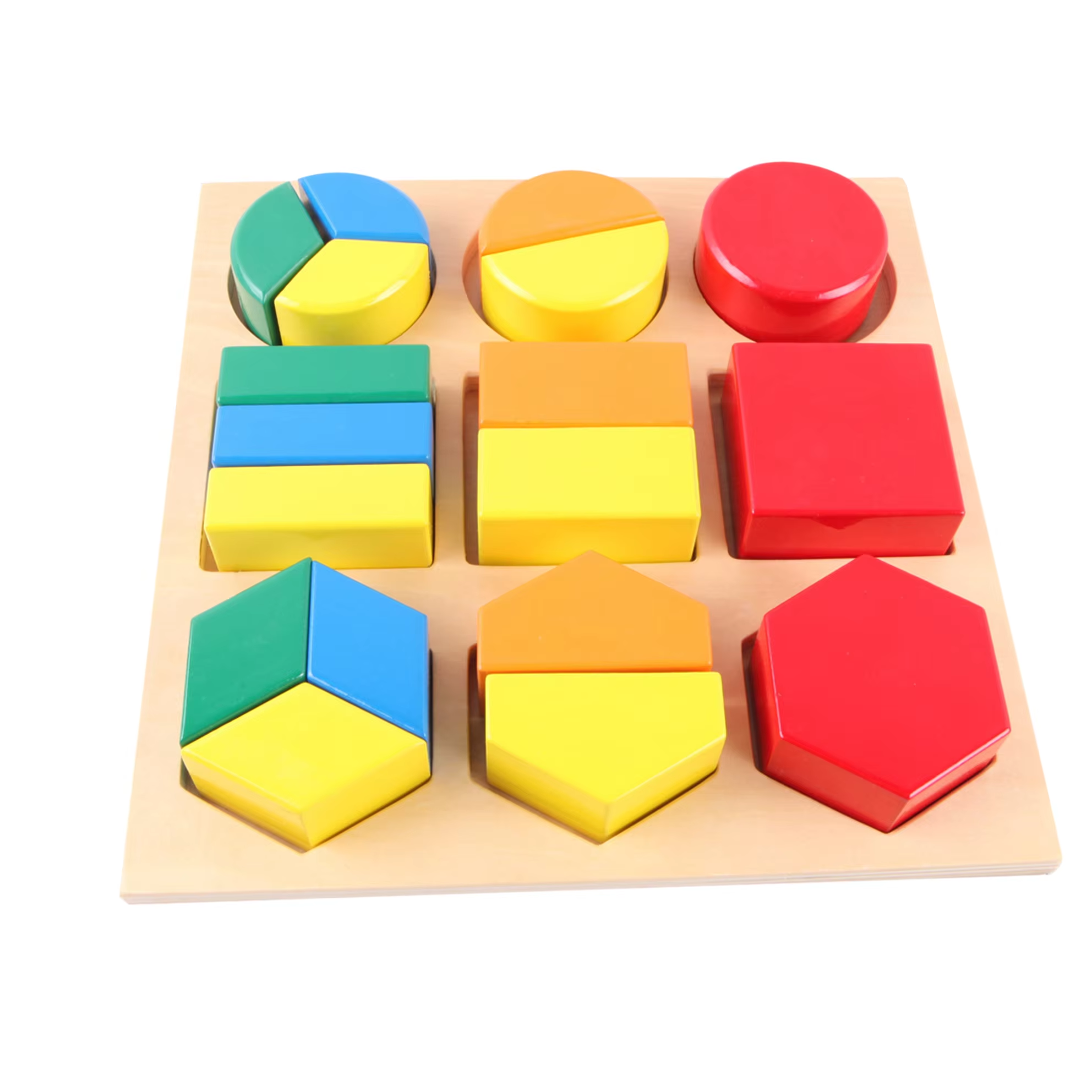 Assembly Geometric Shape Tray C312