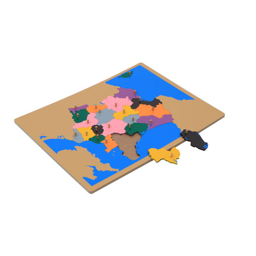 Puzzle of France 57*45cm G193