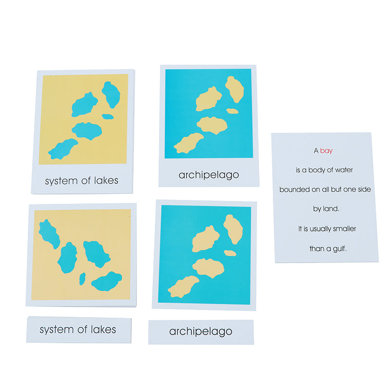 Land and Water Form Cards:Set 1 and Set 2 (Cards Only) G232