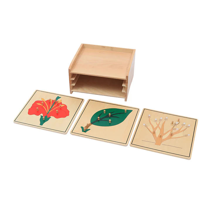 Botany Puzzle Cabinet  (3 Puzzles Included) B001