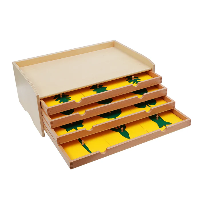 Botany Leaf Cabinet with Insets B005
