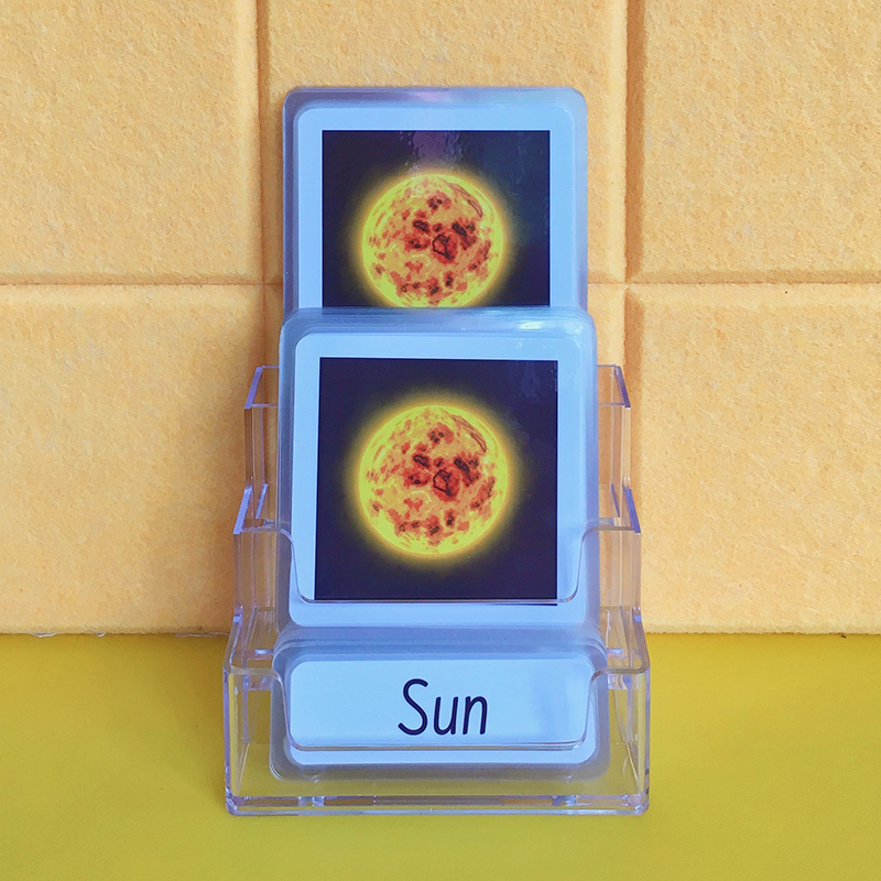 Three-Parts Cards-Planet（17 sets）QW023
