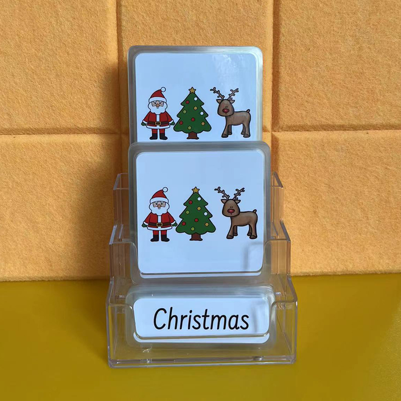 Three-Parts Cards -Christmas Subject（18 sets）QW019