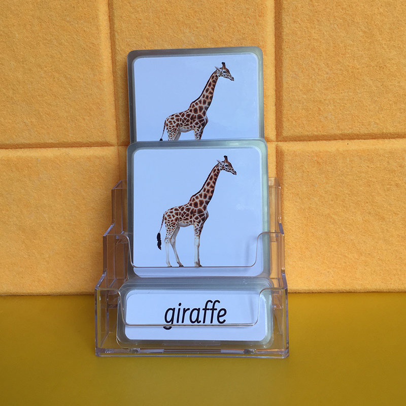 Three-Parts Cards -Wild Animals（24 sets）QW007