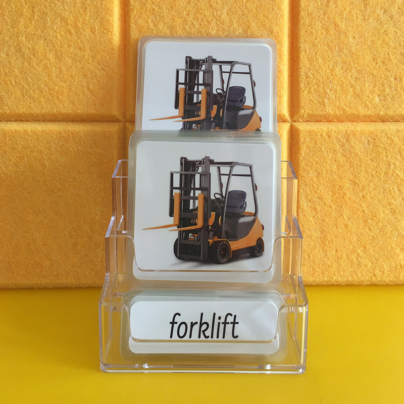 Three-Parts Cards - Engineering Vehicle （11 sets）L5026