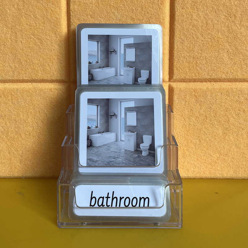 Three-Parts Cards -Bathroom Tools（22 sets）QW020