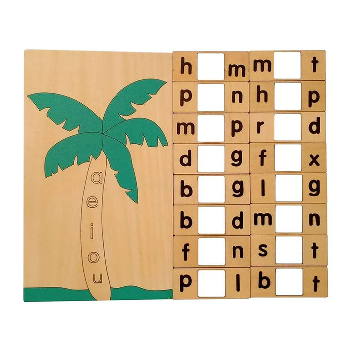 Cocount Tree - Vovel Letter Exercise L500