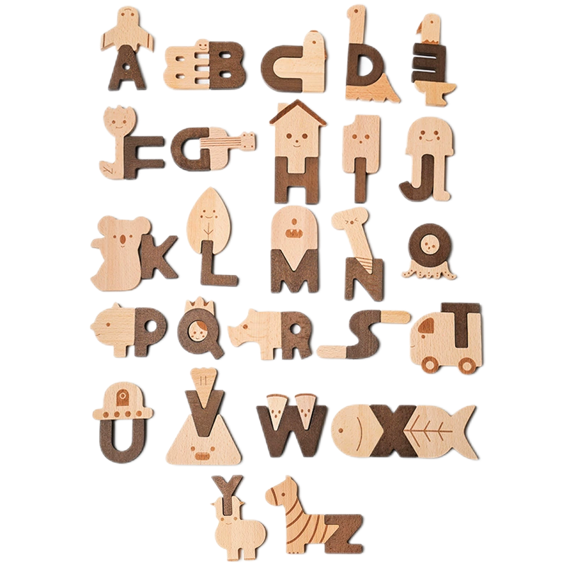 26Pcs Animal Letters L140-1