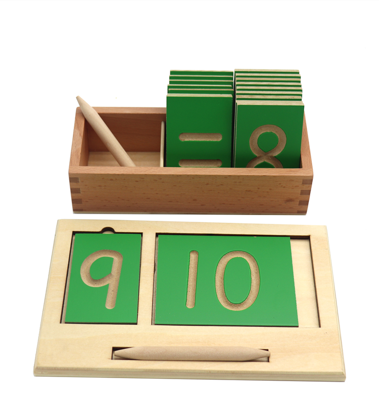 Number writing board with box L521