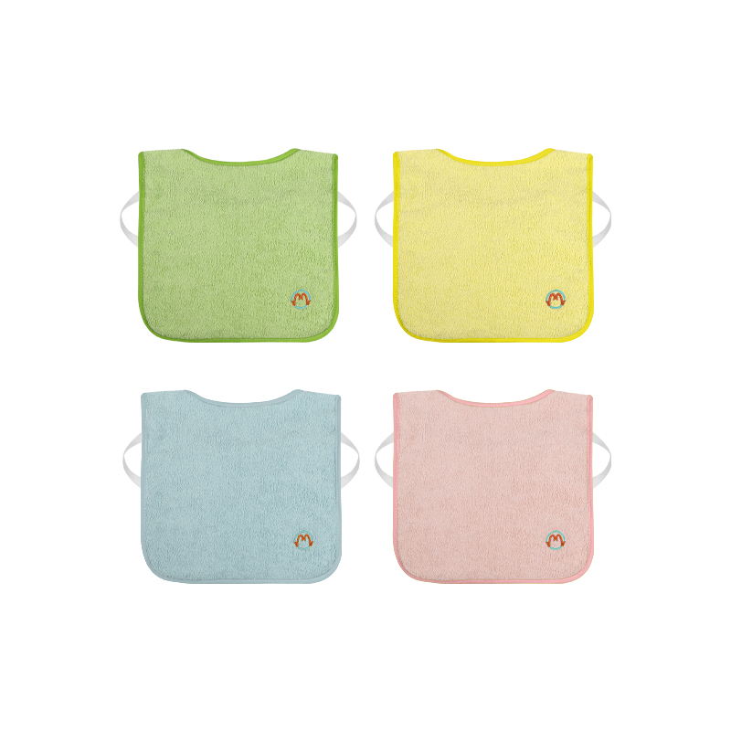 IC Towel Apron for Toddlers Blue/Yellow/Green/Pink