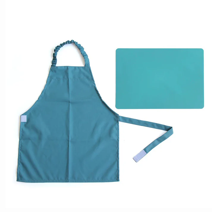 Fasten Water-Resistant Apron with Silicon Pad I616