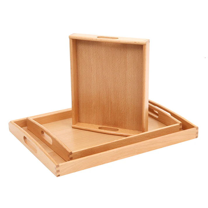 Wooden Tray(3 size together) D060
