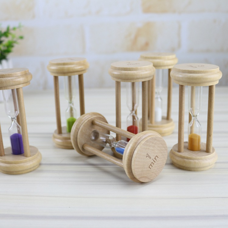 Hourglasses Sand Timer (pack of 3) -Wood F1078