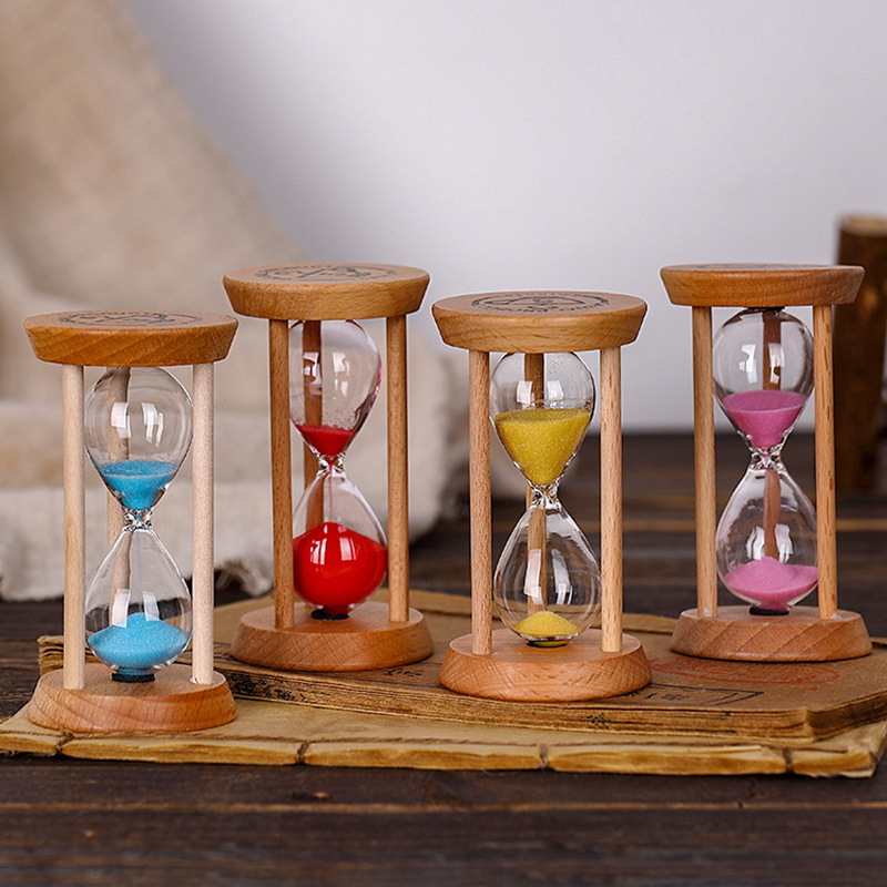 Hourglasses Sand Timer (pack of 3) -Wood