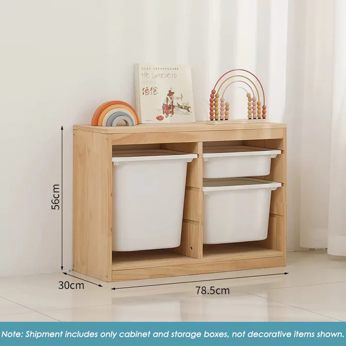 Storage Combination with Boxes –78.5×30×56cm