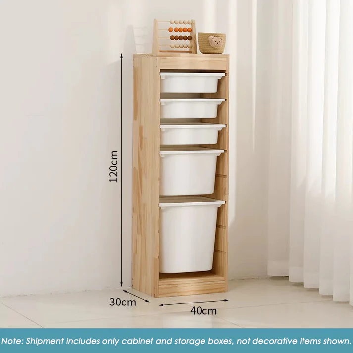 Storage Combination with Boxes – 40×30×120cm