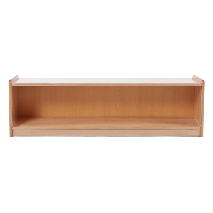 Montessori Wooden Shelf Cabinet – 1-Tier