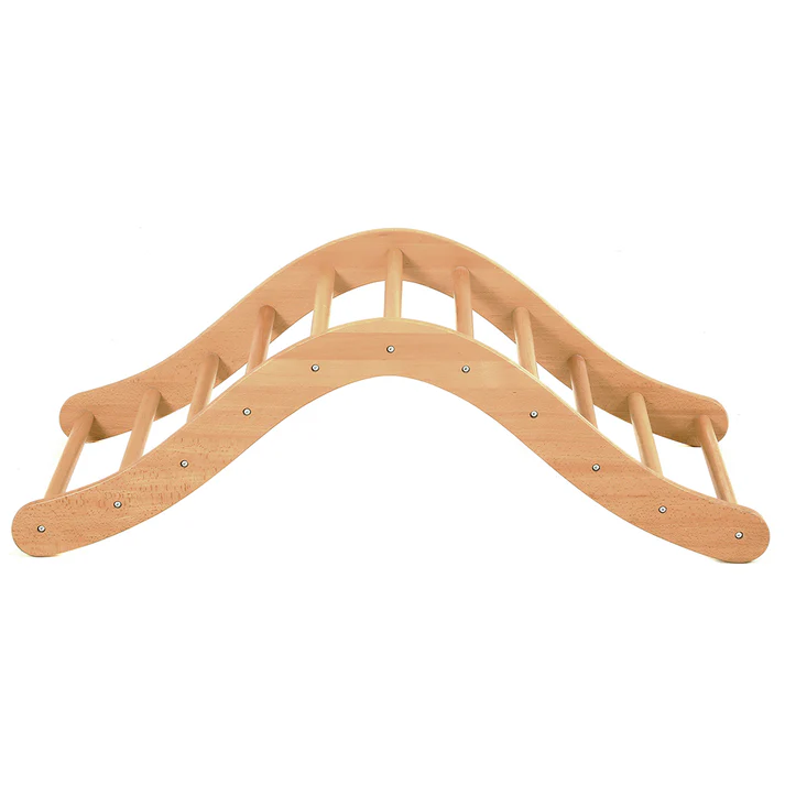 Climbing Arch Rocker Ramp / Arched Ladder
