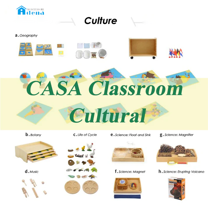 CASA Culture Package (3-6)  69 Items